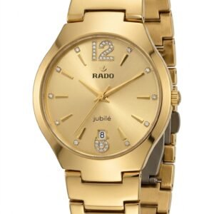 Rado Centrix Jubilé Gold-Tone Diamond Watch