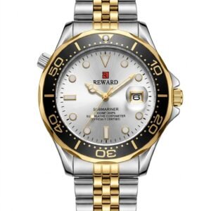 Reward Two-Tone Diver-Style Watch